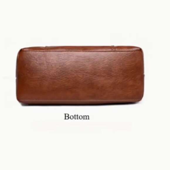 Khaki Large Capacity Crossbody Shoulder Bag NEW - Picture 5 of 10